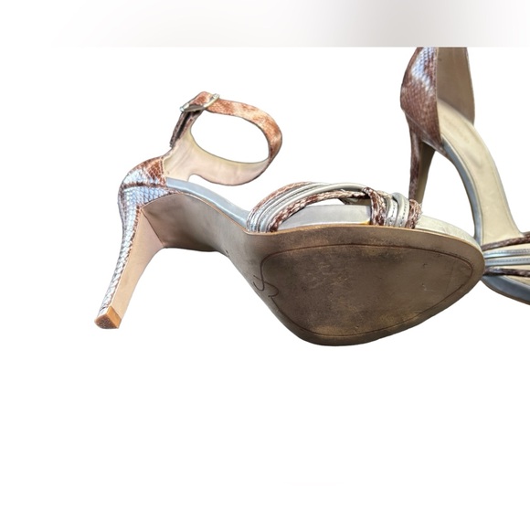 JOAN & DAVID DASIONA Multi Siona ankle strap 4 inche high heels size 8M EUC - Picture 7 of 11